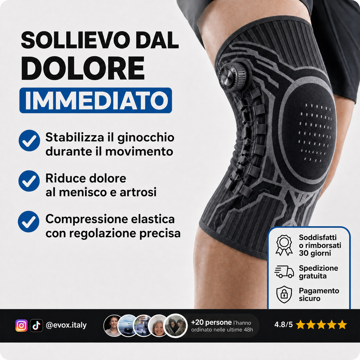 EVOX™ Ginocchiera Pro